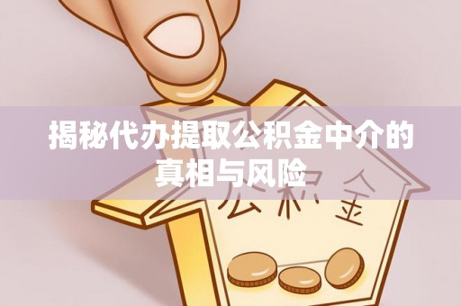 莲都揭秘代办提取公积金中介的真相与风险