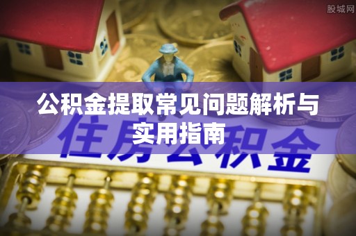 莲都公积金提取常见问题解析与实用指南